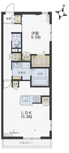 Post Oak【2階】の間取り