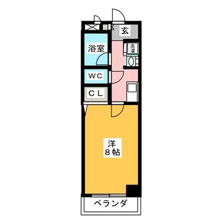 HAST鶴舞ビル【4階】の間取り