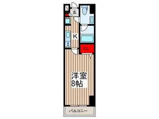 アルファコート蕨3【5階】の間取り