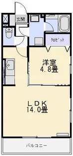 アネシス【2階】の間取り