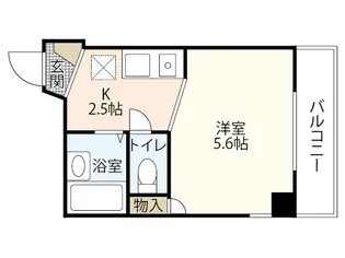 シャローム【4階】の間取り