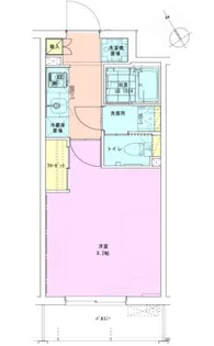 門前仲町レジデンス六番館【3階】の間取り