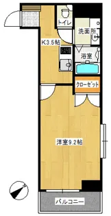 フォルム幟町【10階】の間取り