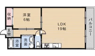 ハイツアメニティ【2階】の間取り