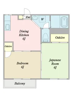 ルミエールタケウチ【1階】の間取り