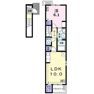 Emporium(エンポリアム【2階】の間取り