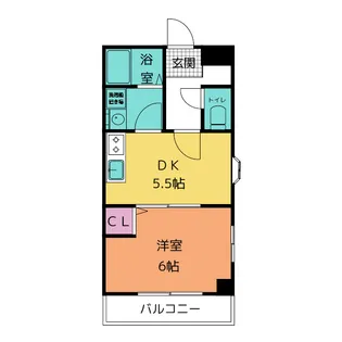 ビッセル今村【3階】の間取り