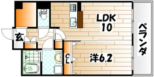 LEON篠崎II【2階】の間取り