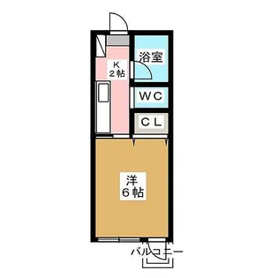 ヒルトップ【2階】の間取り