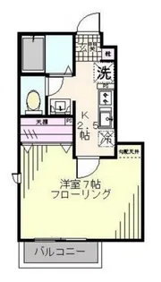 ブリッサ【1階】の間取り