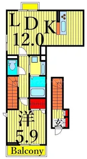 Ca’mia【2階】の間取り
