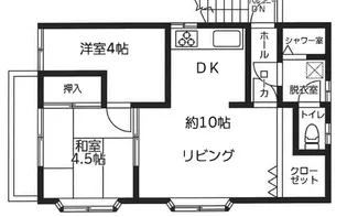 山田アパート【2階】の間取り