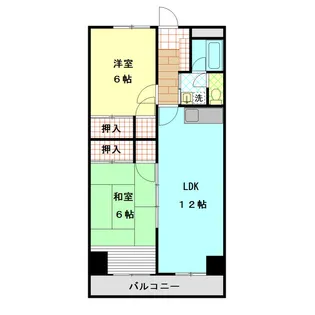 MIビル2【2階】の間取り