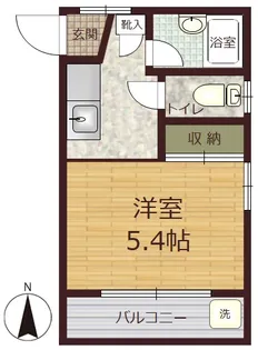 サンハイム寿和【2階】の間取り