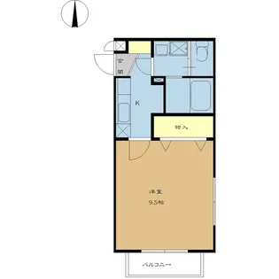 PURE【2階】の間取り