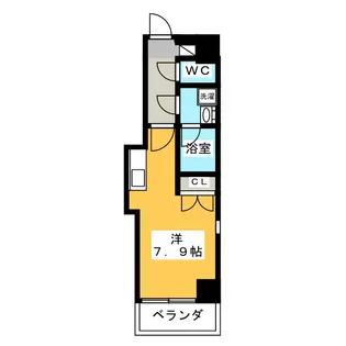 Laguna Court II【9階】の間取り