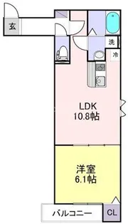 Yuu黒砂【2階】の間取り