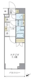 リージア中野新橋【11階】の間取り