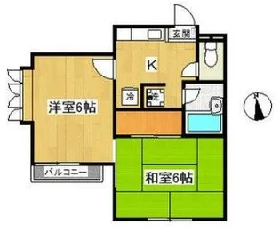 トレド原宿【2階】の間取り