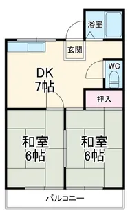 ハイムタキザワ【2階】の間取り