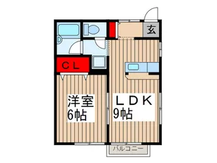 スト-クハイツ【2階】の間取り