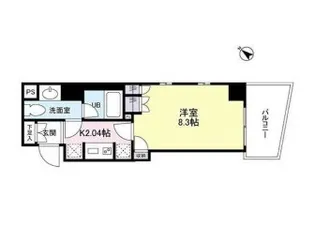 日本橋ミスモ【4階】の間取り