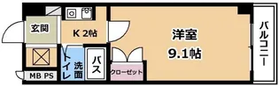 BEL PALAZZO【2階】の間取り