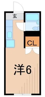 セントラルコーポS館【2階】の間取り