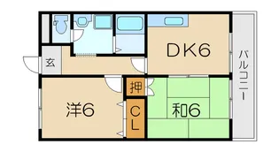 MRスウィート【3階】の間取り