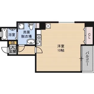 ハル土佐堀【7階】の間取り