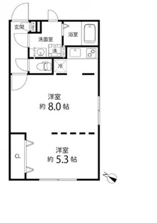Branche目黒【3階】の間取り