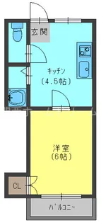 エトワール新橋【2階】の間取り