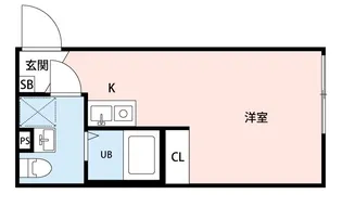 GOOD CRAFT KANAMACHI【4階】の間取り