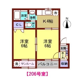 シンフォニー【2階】の間取り