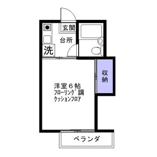 たかはらハイム【2階】の間取り