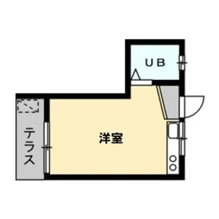 ヴェッセル三ツ沢【2階】の間取り