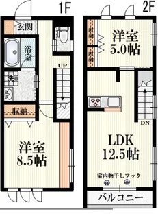 AOZO HAUSIIの間取り
