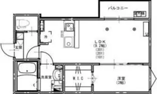 KEIAI RESIDENCE 大和田VI【3階】の間取り