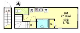 Wkb Konandai【2階】の間取り