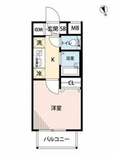 プレール・ドゥーク東京ベイ【2階】の間取り