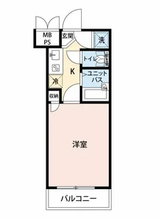 ルーブル中馬込壱番館【2階】の間取り