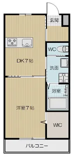 UKマンション【2階】の間取り