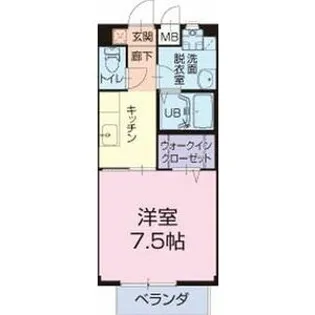 Blossom I【2階】の間取り