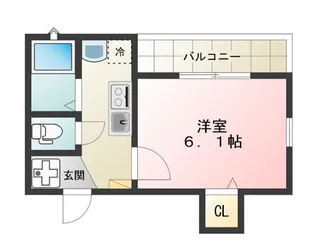 ROSE南台【2階】の間取り