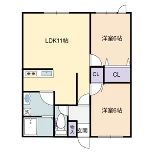 I・Gコーポ 3階【3階】の間取り