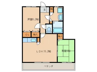 Tutti27【2階】の間取り