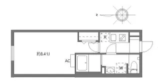 セレヌコート池袋本町【2階】の間取り