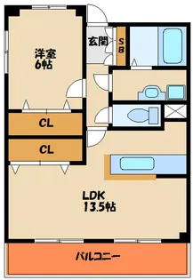ソレイユS.T.II【2階】の間取り