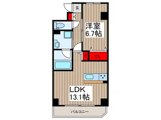 Verdier【8階】の間取り