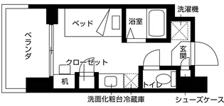 バウスクロス秋葉原【4階】の間取り
